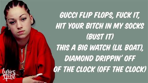 gucci flip flop by bhad bhabie reaction|gucci flip flops lyrics meaning.